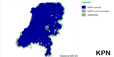 mobiel internet dekking kpn